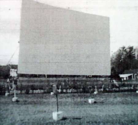 Lakes Drive-In Theatre - LAKES UP SCREEN-DATE UNKNOWN